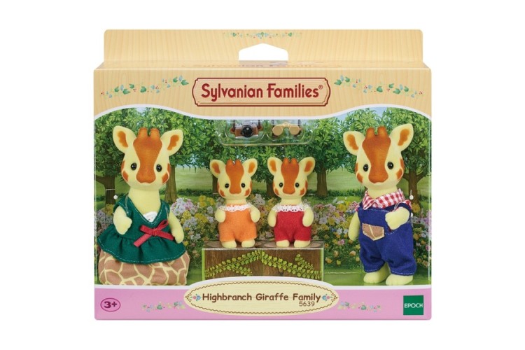 Sylvanian Families High Branch Giraffe Family