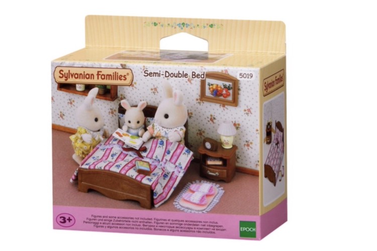 Sylvanian Families Semi-double bed 5019