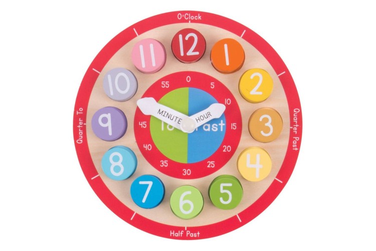 Bigjigs Teaching Clock BJ 906