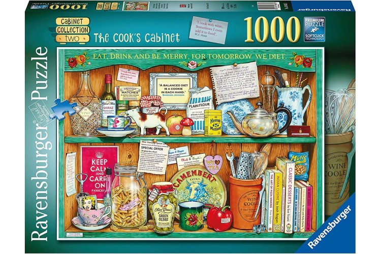 Ravensburger The Cook's Cabinet No2  1000pc Jigsaw Puzzle 