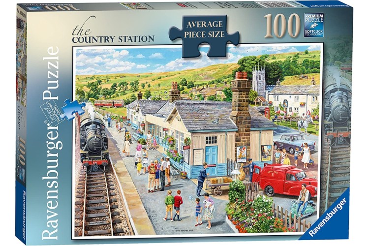 Ravensburger The Country Station 100piece jigsaw puzzle 