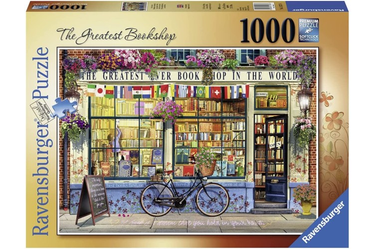 Ravensburger The Greatest Bookshop  1000pcs Jigsaw puzzle 