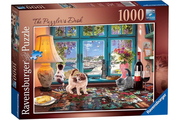 Ravensburger The Puzzler's Desk   1000pcs Jigsaw puzzle 