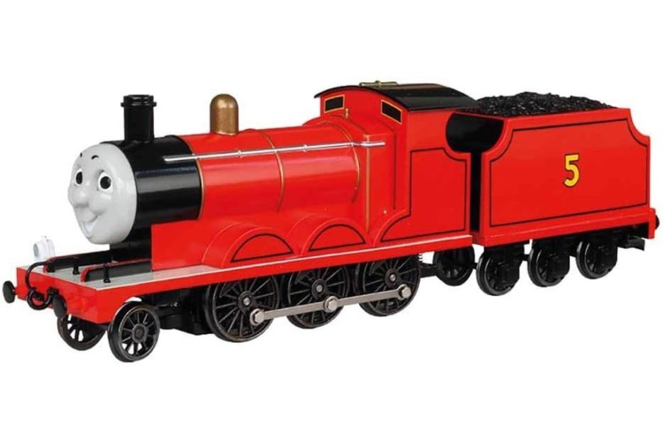 Thomas Bachmann James The Red Engine with Moving Eyes