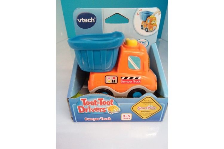 Toot Toot Dumper Truck Orange Vehicle