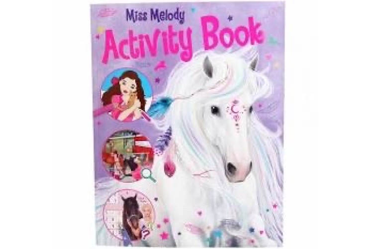 Top model miss melody activity book 