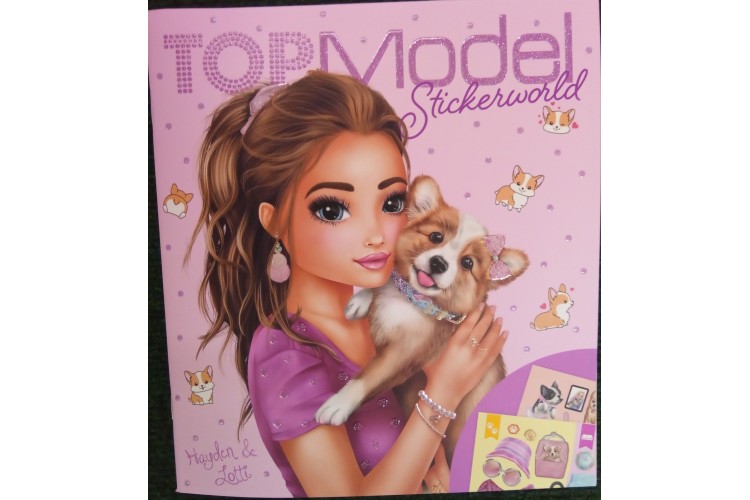 Top Model Sticker world corgi Sticker book 12067_A