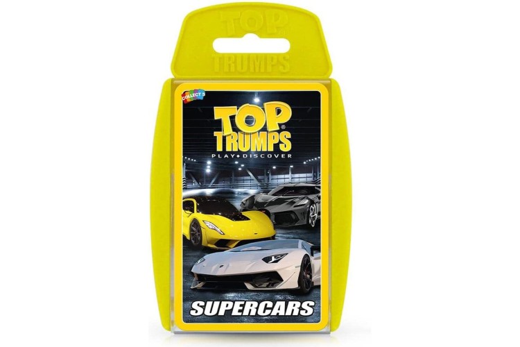 Top trumps supercars 