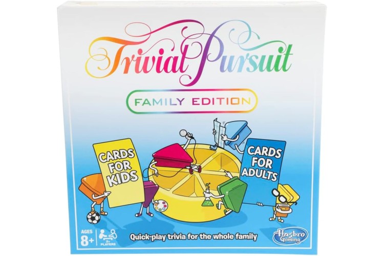 TRIVIAL PURSUIT FAMILY EDITION Board Game 