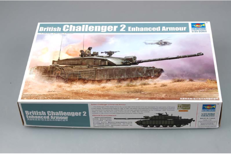 Trumpeter British Challenger 2 Enhanced Armour 1:35 model kit