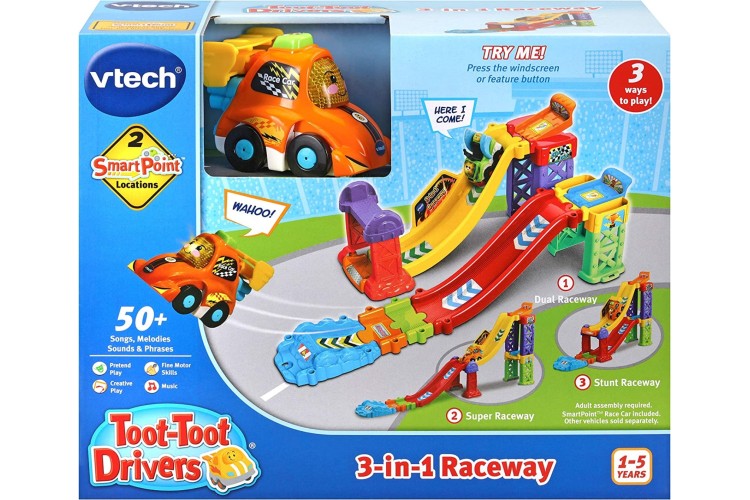 Vtech toot toot  3-IN-1 RACEWAY