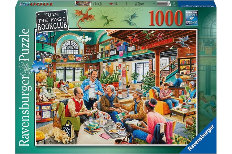 Ravensburger Turn the Page Bookclub  1000pc Jigsaw  Puzzle