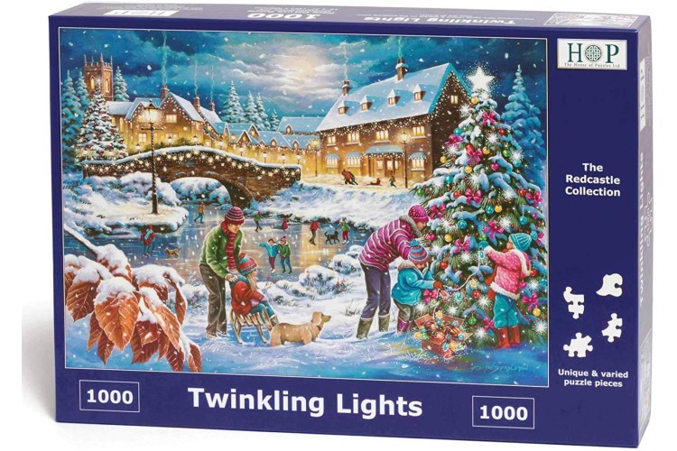 House of Puzzles Twinkling Lights 1000 Piece