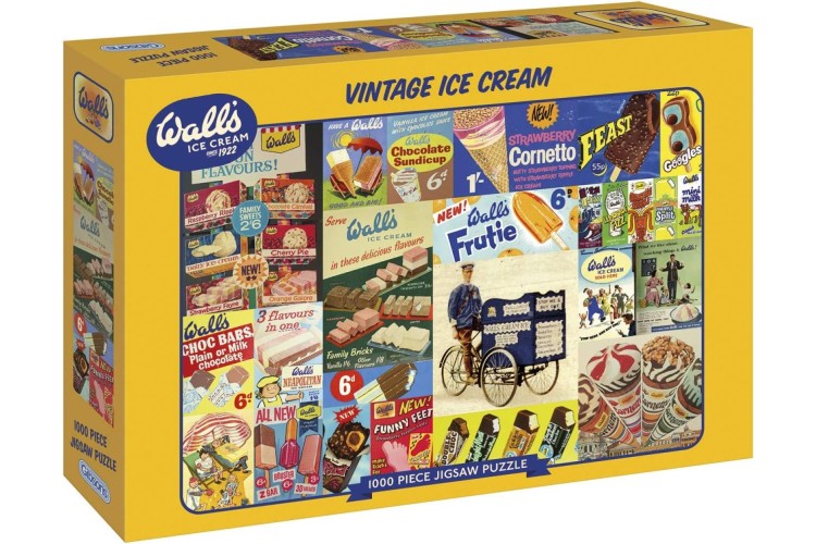 Gibsons VINTAGE WALLS 1000PC PUZZLE