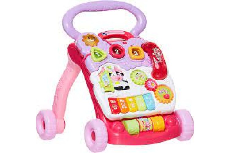 VTech First Steps Baby Walker Pink