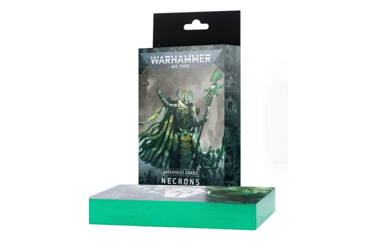 Warhammer 40,000 DATASHEET CARDS: Necrons(ENG)