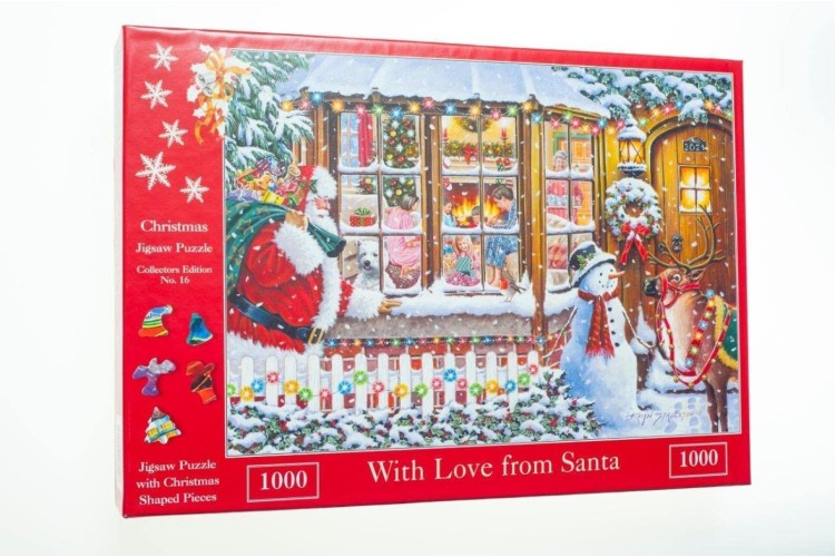 House Of Puzzles With Love from Santa 1000 pieces Jigsaw puzzle 