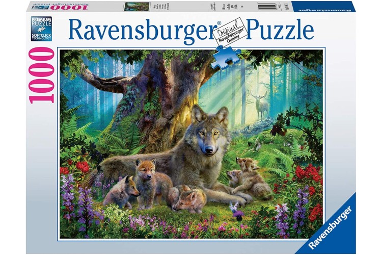 Ravensburger Wolves in the Forest  1000pcs Jigsaw Puzzle 