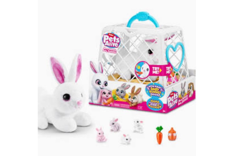 Zuru pets alive mama bunny &baby surprise 
